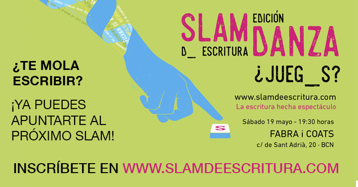 ¿Juegas? Apúntate ya al próximo Slam de Escritura