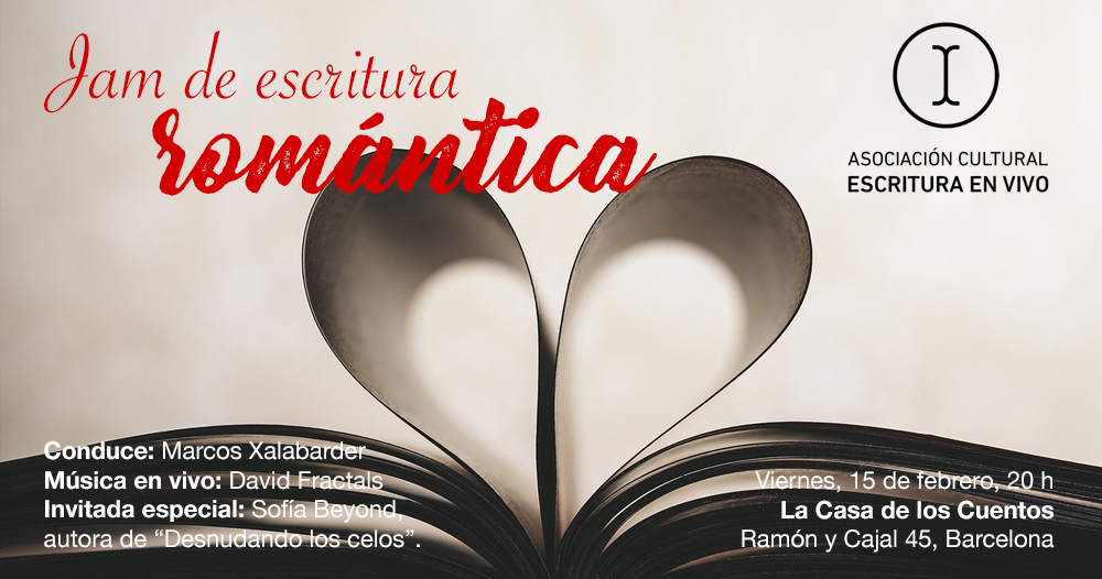 De las mil formas de amar: Jam de Escritura Romántica en La Casa de los&nbsp;Cuentos