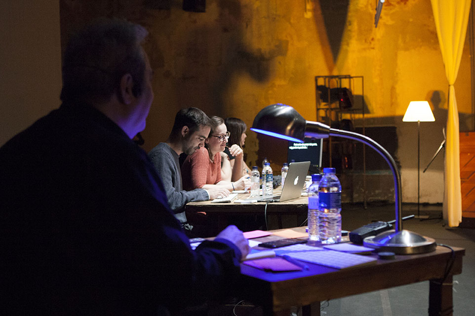 Abrimos laboratorio dramatúrgico de escritura en vivo en la Sala&nbsp;Beckett