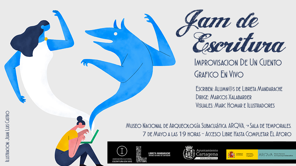 3a Jam de Escritura en&nbsp;Cartagena