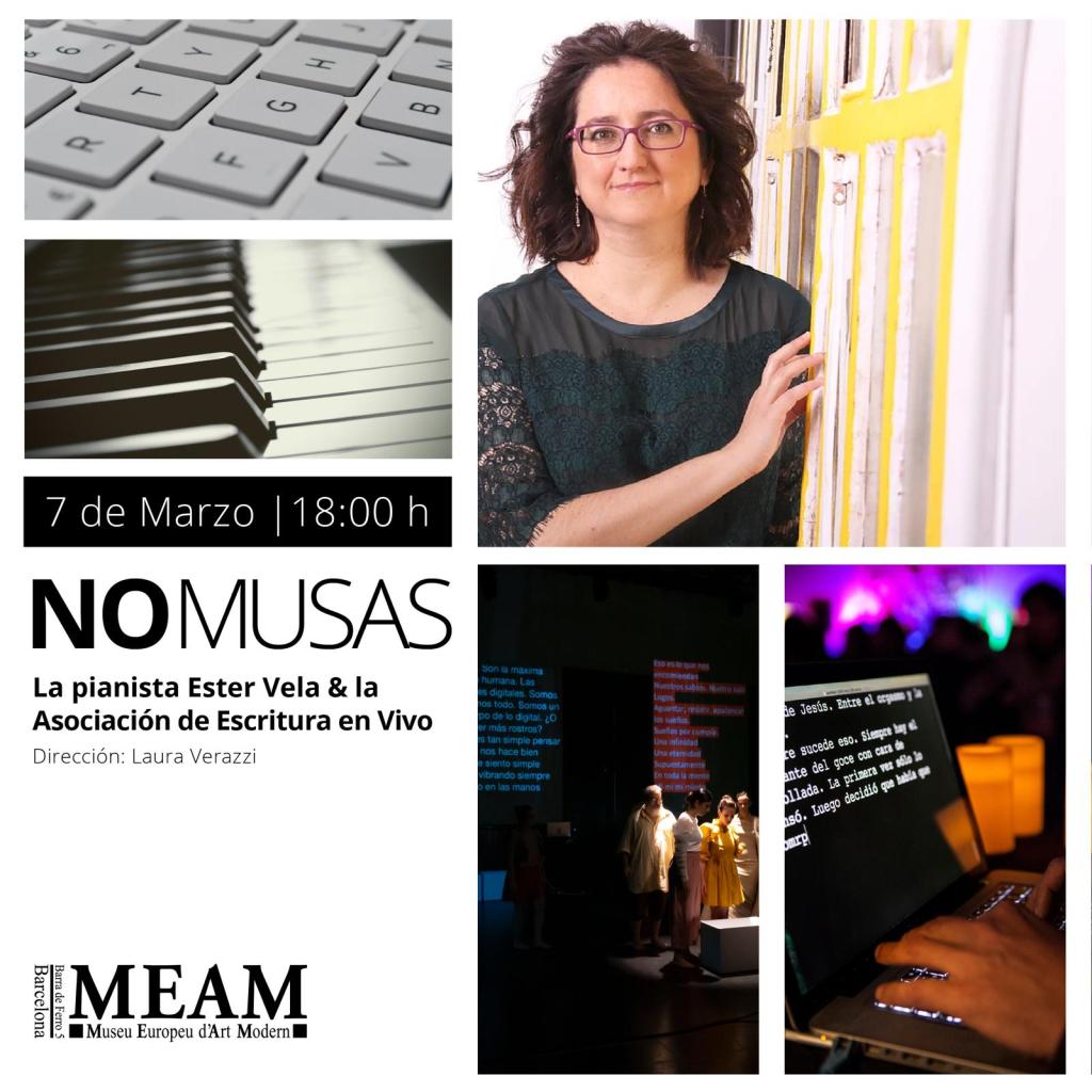 NOMUSAS, un concierto de piano y escritura