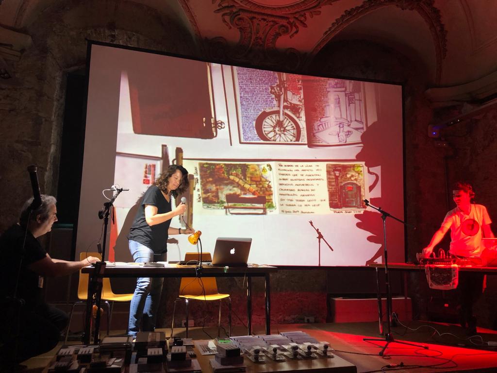 Sketch&Write en las Ramblas